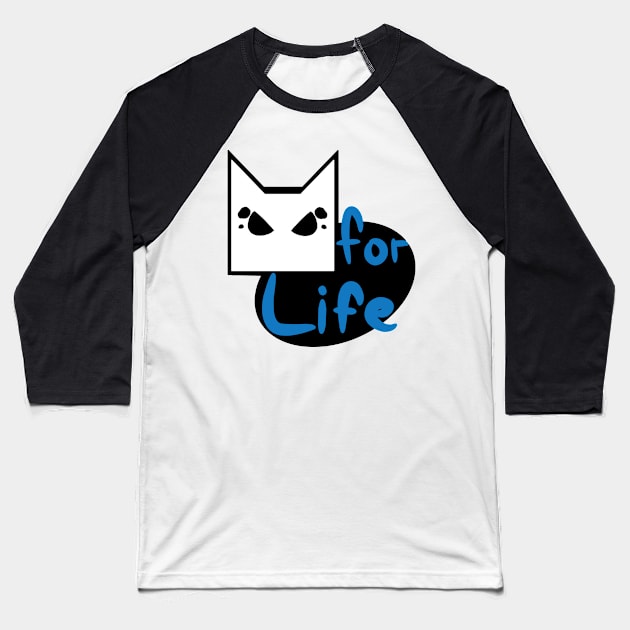 Darktail's Kin for Life Baseball T-Shirt by Salamenca